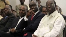 Macky Sall reçoit Ousmane Tanor Dieng, Moustapha Niasse et Idrissa Seck Macky Sall reçoit Ousmane Tanor Dieng, Moustapha Niasse et Idrissa Seck