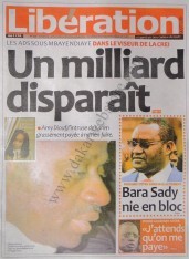 A la Une du Journal Libération du vendredi 07 Décembre 2012 A la Une du Journal Libération du vendredi 07 Décembre 2012