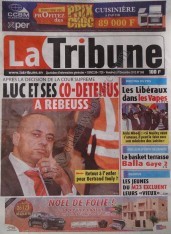 A la Une du Journal La Tribune du vendredi 07 Décembre 2012 A la Une du Journal La Tribune du vendredi 07 Décembre 2012