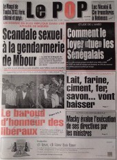 A la Une du Journal Populaire du vendredi 07 Décembre 2012 A la Une du Journal Populaire du vendredi 07 Décembre 2012