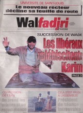 A la Une du Journal Walfadjri du Samedi 08 Décembre 2012 A la Une du Journal Walfadjri du Samedi 08 Décembre 2012