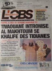 A la Une du Journal L'Observateur du mercredi 12 Décembre 2012 A la Une du Journal L'Observateur du mercredi 12 Décembre 2012