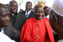 Le Cardinal Théodor Adrien Sarr à Tivaouane Le Cardinal Théodor Adrien Sarr à Tivaouane