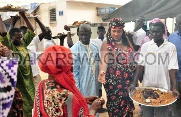 Miss Ndiaye la deuxième femme du promoteur Aziz Ndiaye, un vrai cordon bleu