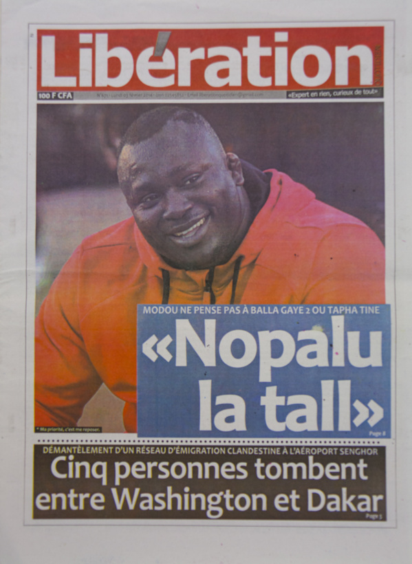 A la Une des Journaux en images du lundi 03 février 2014 A la Une des Journaux en images du lundi 03 février 2014