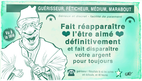 Le marabout, la comptable et les 500 000 euros ! Le marabout, la comptable et les 500 000 euros !