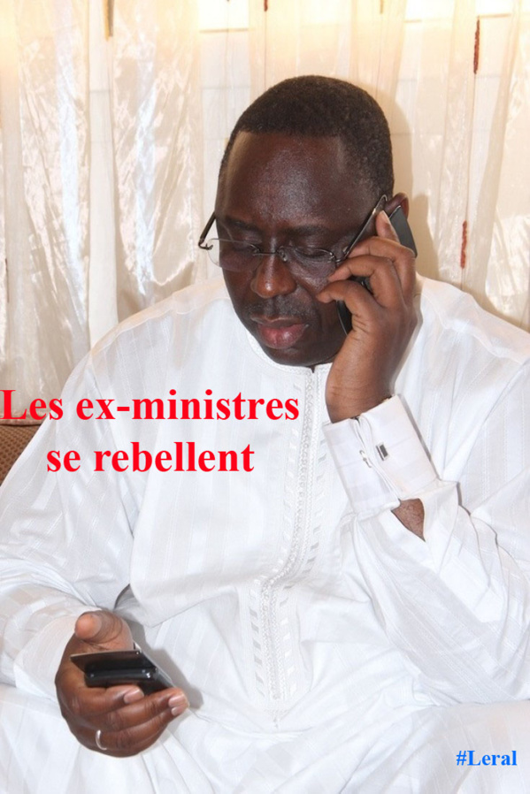 Les ex-ministres somment Macky Sall de s'expliquer et assènent leur vérité Les ex-ministres somment Macky Sall de s'expliquer et assènent leur vérité