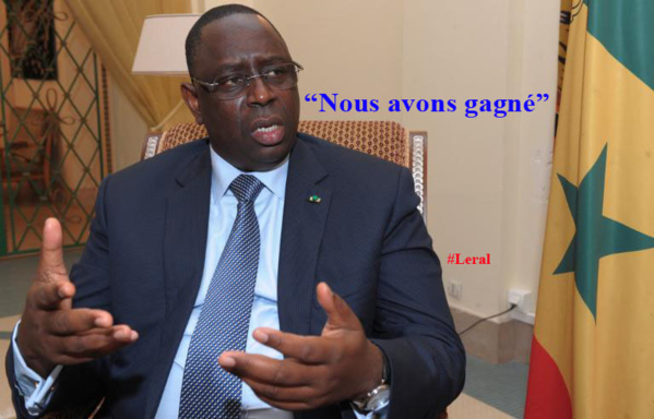 Résultats globaux des Locales : Macky Sall très confiant Résultats globaux des Locales : Macky Sall très confiant