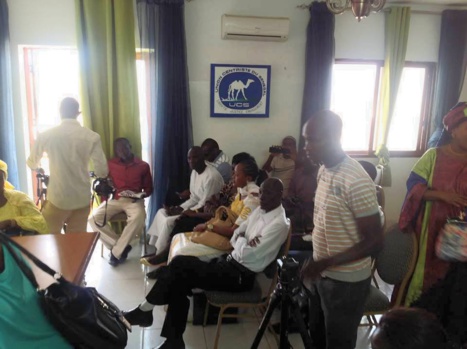Photos - Mis en demeure par la CREI, Abdoulaye Baldé reçoit le soutien du Club MALIK Photos - Mis en demeure par la CREI, Abdoulaye Baldé reçoit le soutien du Club MALIK