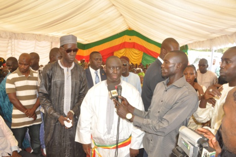 Mairie de Guédiawaye: Cheikh Sarr passe le témoin à Aliou Sall Mairie de Guédiawaye: Cheikh Sarr passe le témoin à Aliou Sall