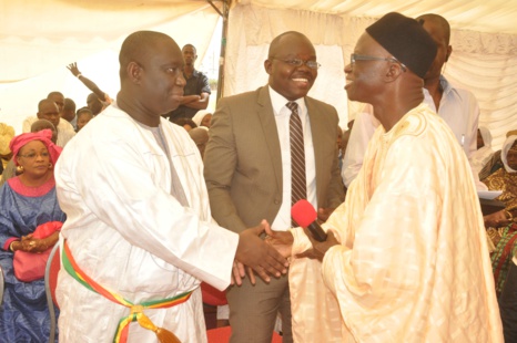 Mairie de Guédiawaye: Cheikh Sarr passe le témoin à Aliou Sall Mairie de Guédiawaye: Cheikh Sarr passe le témoin à Aliou Sall