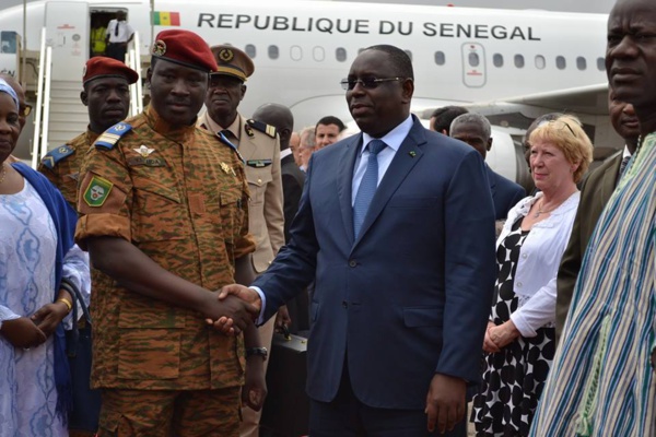 Macky Sall de nouveau à Ouaga Macky Sall de nouveau à Ouaga