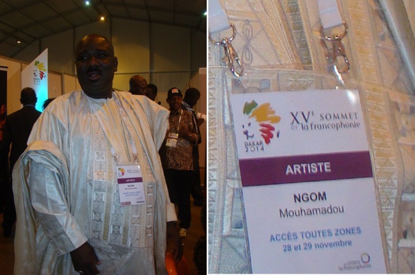 Farba Ngom passe partout au XVe Sommet de la Francophonie Farba Ngom passe partout au XVe Sommet de la Francophonie