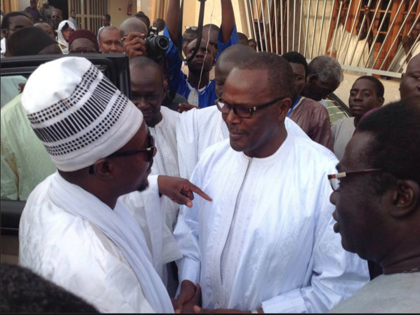Ousmane Tanor Dieng à Touba depuis ce matin Ousmane Tanor Dieng à Touba depuis ce matin