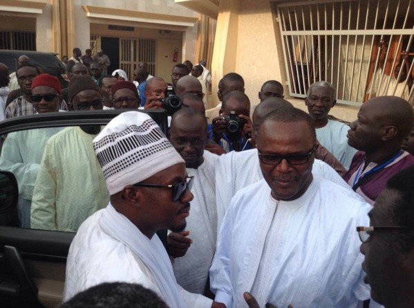 Ousmane Tanor Dieng à Touba depuis ce matin Ousmane Tanor Dieng à Touba depuis ce matin