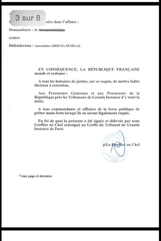 Paris: Annulation de Miss Sénégal Prestige France ce samedi 24 janvier par le Dock Pullman à défaut de  non réglement !