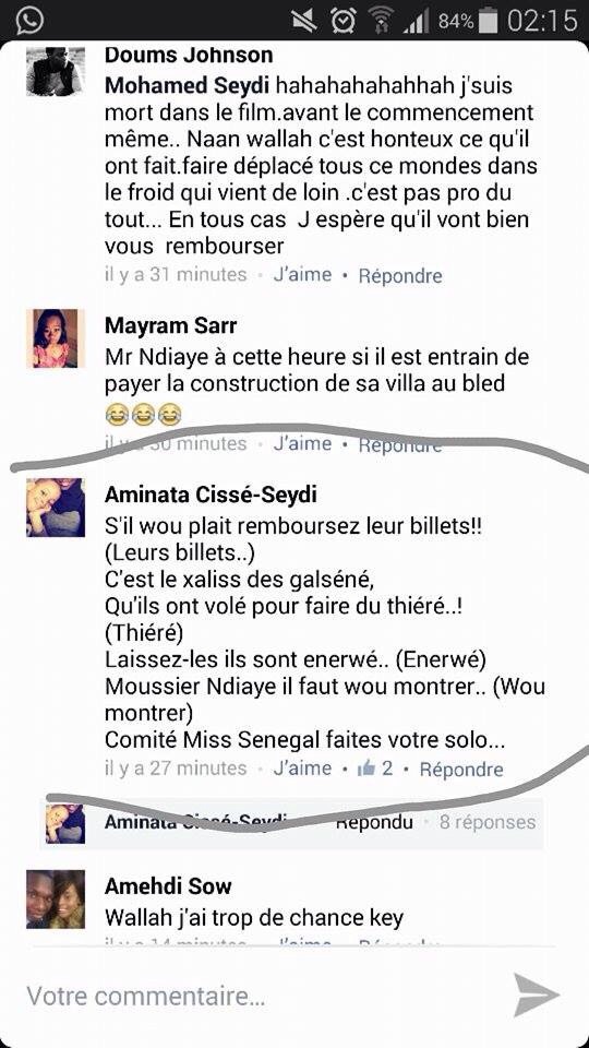 Paris: Annulation de Miss Sénégal Prestige France ce samedi 24 janvier par le Dock Pullman à défaut de non réglement ! Paris: Annulation de Miss Sénégal Prestige France ce samedi 24 janvier par le Dock Pullman à défaut de non réglement !