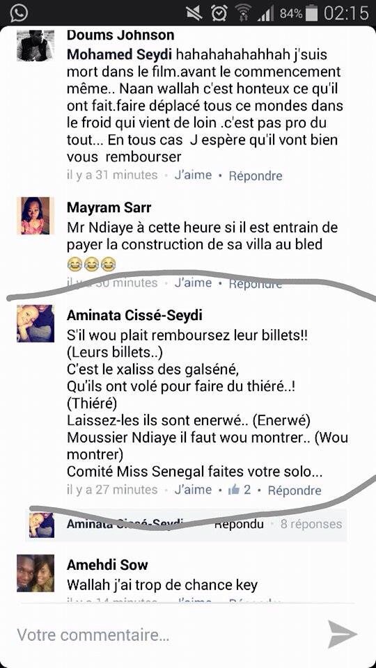 Paris: Annulation de Miss Sénégal Prestige France ce samedi 24 janvier par le Dock Pullman à défaut de  non réglement !