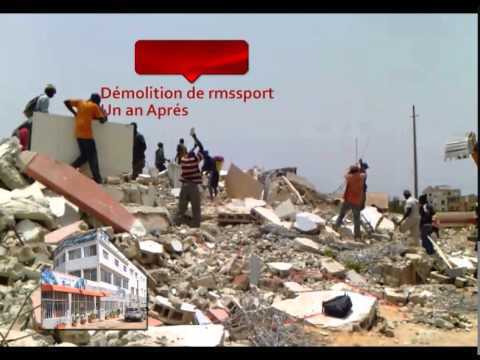 Démolition de l'immeuble de la Sipres : l'histoire donne raison à ceux qui avançaient la thèse politicienne... ( Mairie Grand Yoff) Démolition de l'immeuble de la Sipres : l'histoire donne raison à ceux qui avançaient la thèse politicienne... ( Mairie Grand Yoff)