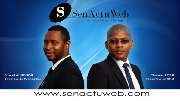 Thomas Ayissi et Pascal Alihonou, ex journalistes de Walf Tv, lancent le site Senactuweb