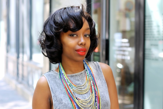 La Sénégalo-mauritanienne, blogueuse beauté et ambassadrice de l’Oréal Paris, Fatou N'Diaye était à Cannes