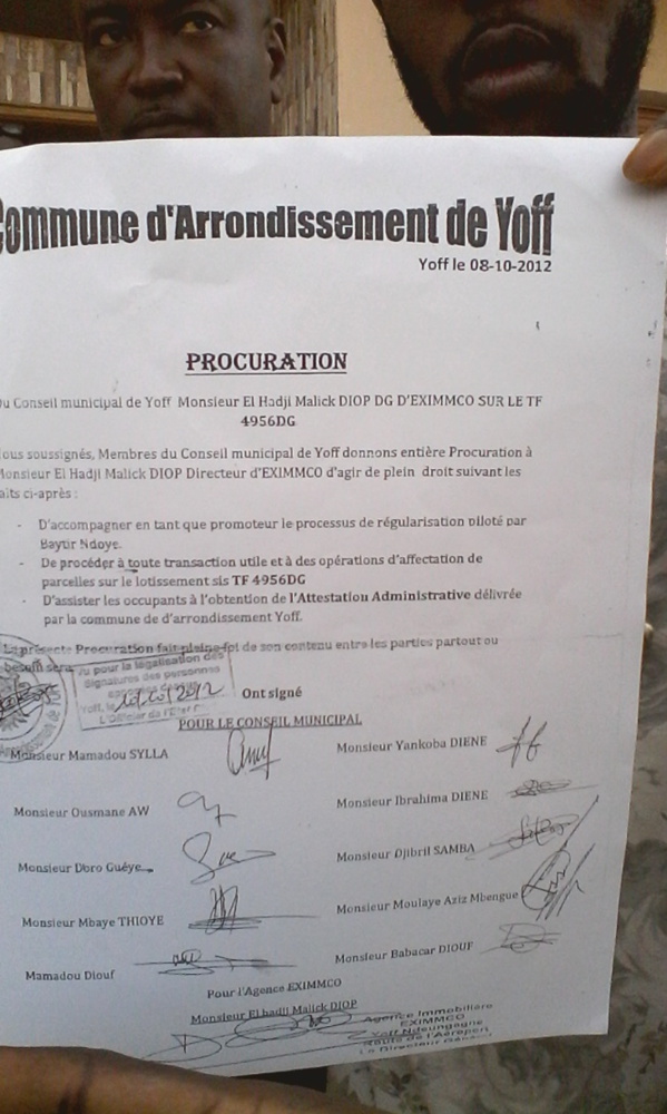 Du nouveau dans l'affaire Cité Tobago: des propositions validées, Macky ouvre ses portes au collectif des victimes