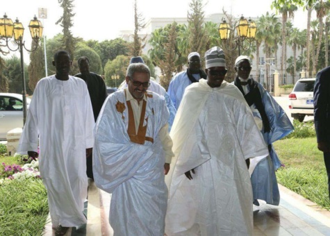 Photos - Le Khalife général des Mourides présente ses condoléances au Président mauritanien 