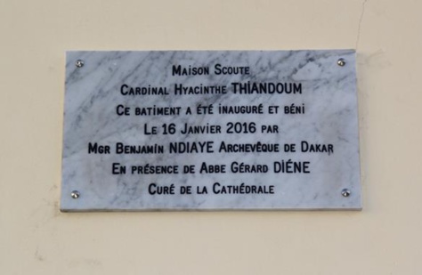 L’Archevêque de Dakar inaugure la « Maison Scoute Cardinal Hyacinthe Thiandoum » L’Archevêque de Dakar inaugure la « Maison Scoute Cardinal Hyacinthe Thiandoum »