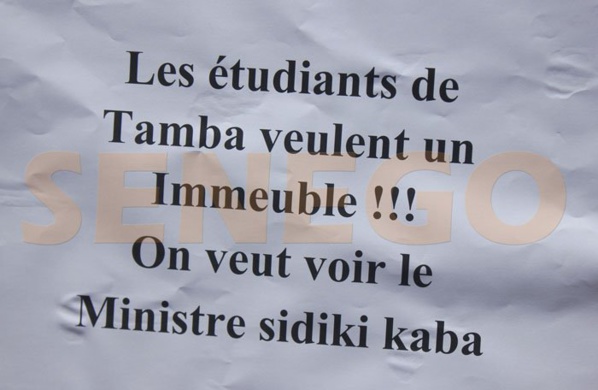 Pour 340 000 FCfa : Des étudiants de l’Ucad, originaires de Tamba, délogés de leurs appartements 