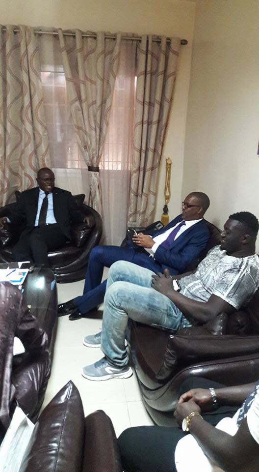 Caravane pour la Paix en Casamance : Le ministre des Sports reçoit Balla Gaye 2 Caravane pour la Paix en Casamance : Le ministre des Sports reçoit Balla Gaye 2