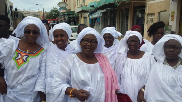 Accueil de Macky Sall à la Patte d’Oie - Aminata Sow du FNCF en première ligne quand la presse n’en a que pour El Pistolero