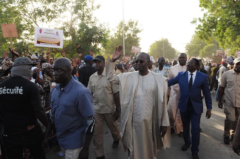 10 photos : le meeting de la rentrée politique de Mamour Diallo à Louga en images