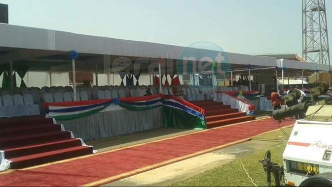 Le stade de l'Indépendance de Banjul qui abritera la 52e célébration de l’anniversaire de l’indépendance de la Gambie le 18 février déjà prêt
