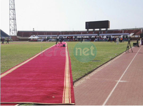 Le stade de l'Indépendance de Banjul qui abritera la 52e célébration de l’anniversaire de l’indépendance de la Gambie le 18 février déjà prêt
