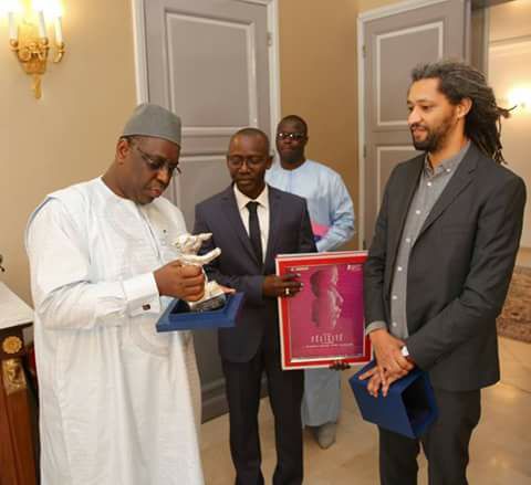 SE Macky Sall et Alain Gomis SE Macky Sall et Alain Gomis