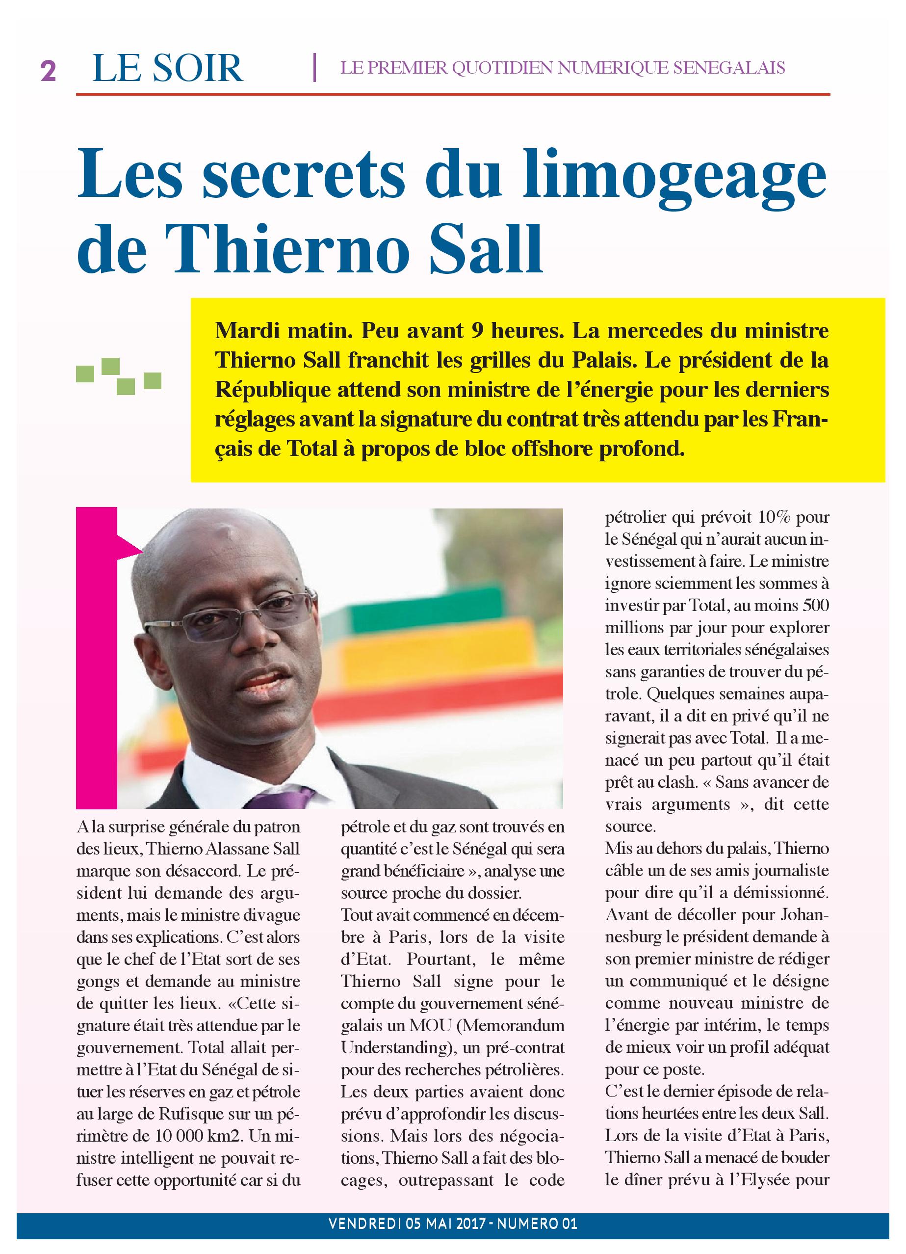 Le Soir, quotidien numérique disponible gratuitement ( El Malick Seck ) Le Soir, quotidien numérique disponible gratuitement ( El Malick Seck )