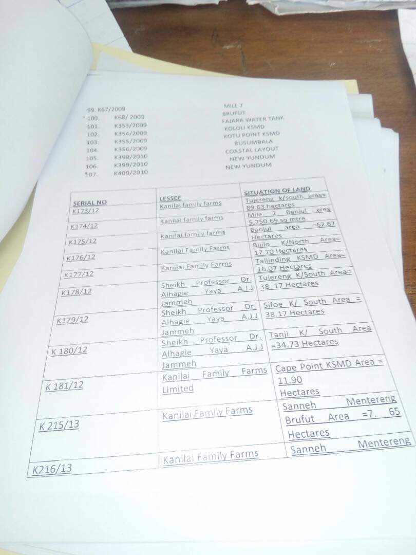 EXCLUSIF : Zoom sur les 131 propriétés et 86 comptes bancaires de Yahya Jammeh EXCLUSIF : Zoom sur les 131 propriétés et 86 comptes bancaires de Yahya Jammeh