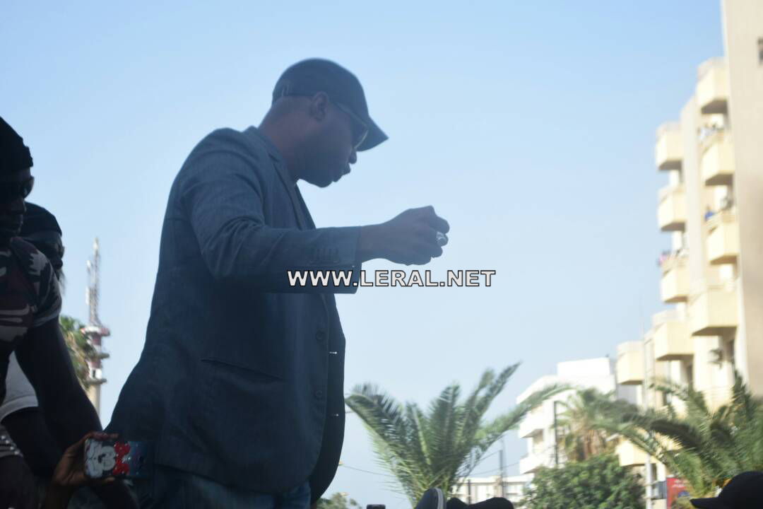 (Photos) Barthélémy Dias à la marche de Wade (Photos) Barthélémy Dias à la marche de Wade