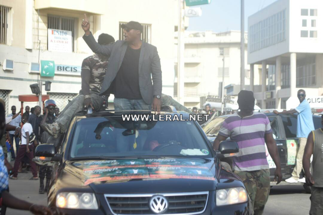 (Photos) Barthélémy Dias à la marche de Wade (Photos) Barthélémy Dias à la marche de Wade