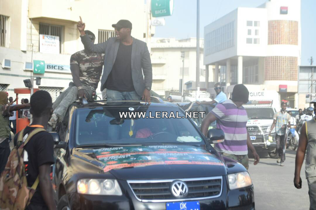 (Photos) Barthélémy Dias à la marche de Wade (Photos) Barthélémy Dias à la marche de Wade