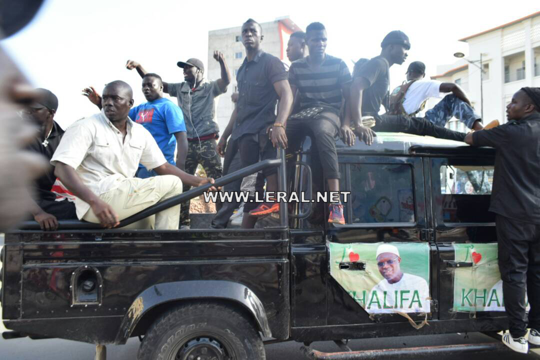 (Photos) Barthélémy Dias à la marche de Wade (Photos) Barthélémy Dias à la marche de Wade