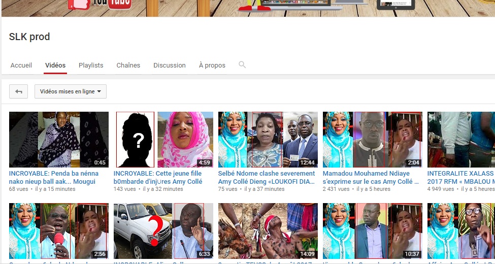 Dérives sur les réseaux sociaux : Et si le Procureur fouillait sur Youtube et Dailymotion Dérives sur les réseaux sociaux : Et si le Procureur fouillait sur Youtube et Dailymotion