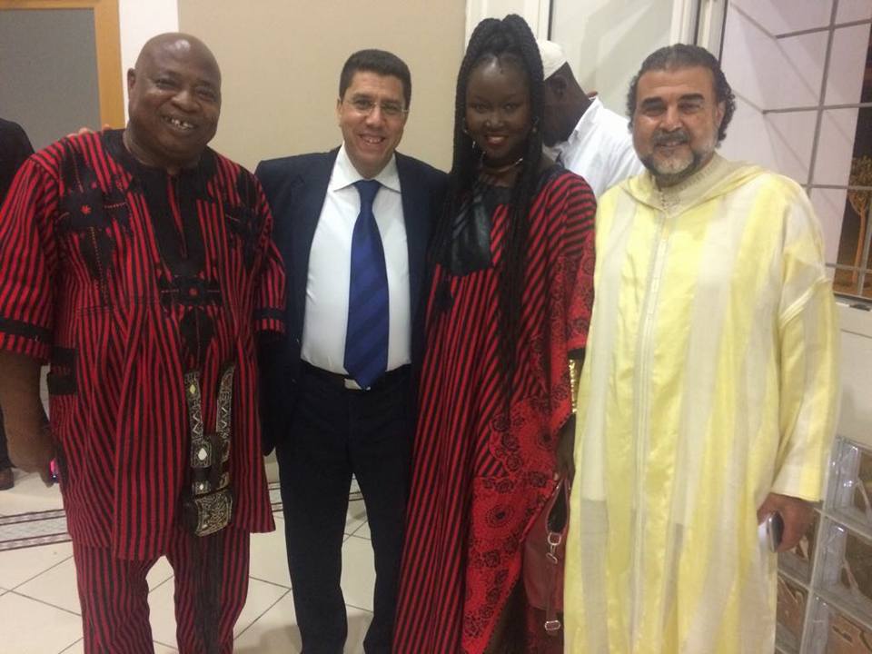 Images : L’artiste Maréma Fall, marraine du festival Womaaf 2017 de Tanger (Maroc)