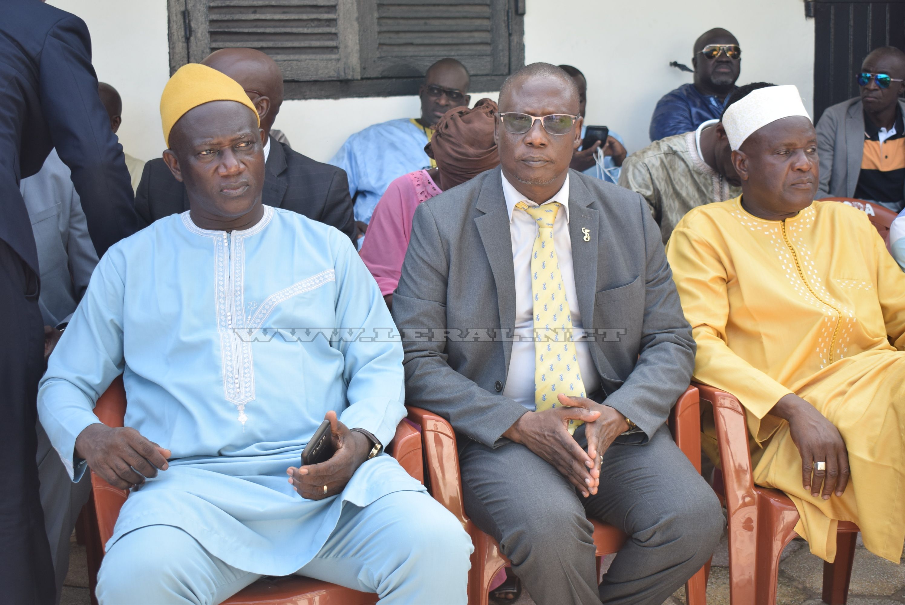 Photos : la levée du corps de Laye Bamba Seck, le père de Coumba Gawlo Seck