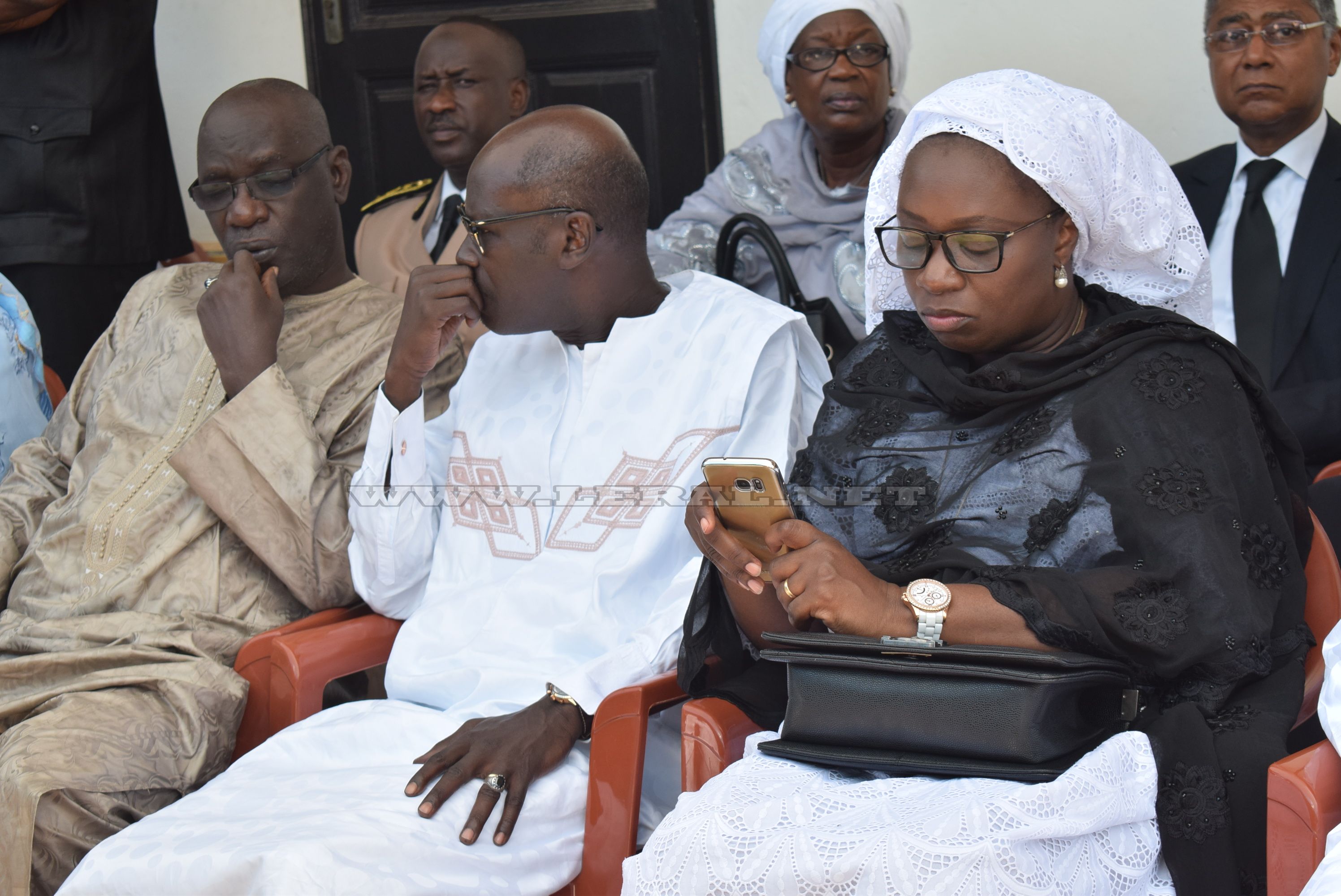 Photos : la levée du corps de Laye Bamba Seck, le père de Coumba Gawlo Seck Photos : la levée du corps de Laye Bamba Seck, le père de Coumba Gawlo Seck