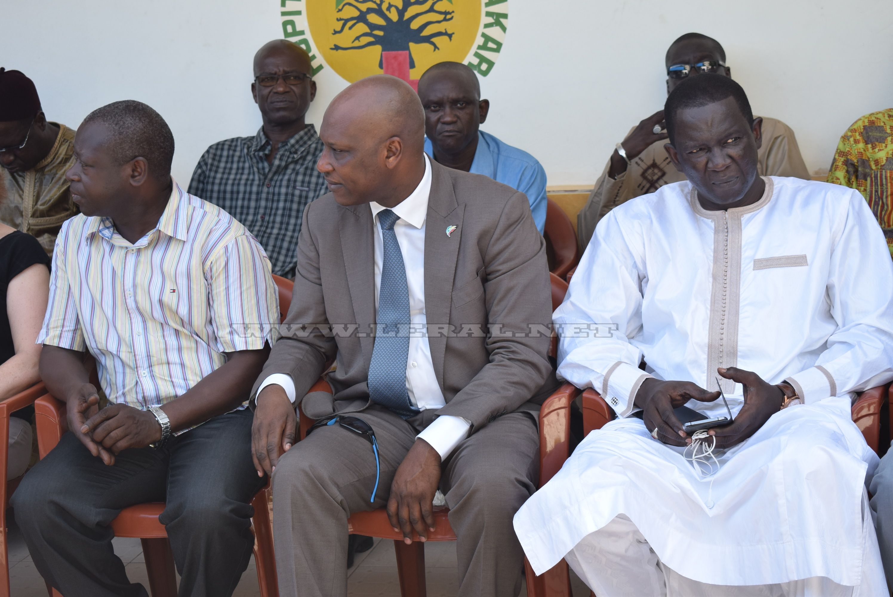 Photos : la levée du corps de Laye Bamba Seck, le père de Coumba Gawlo Seck