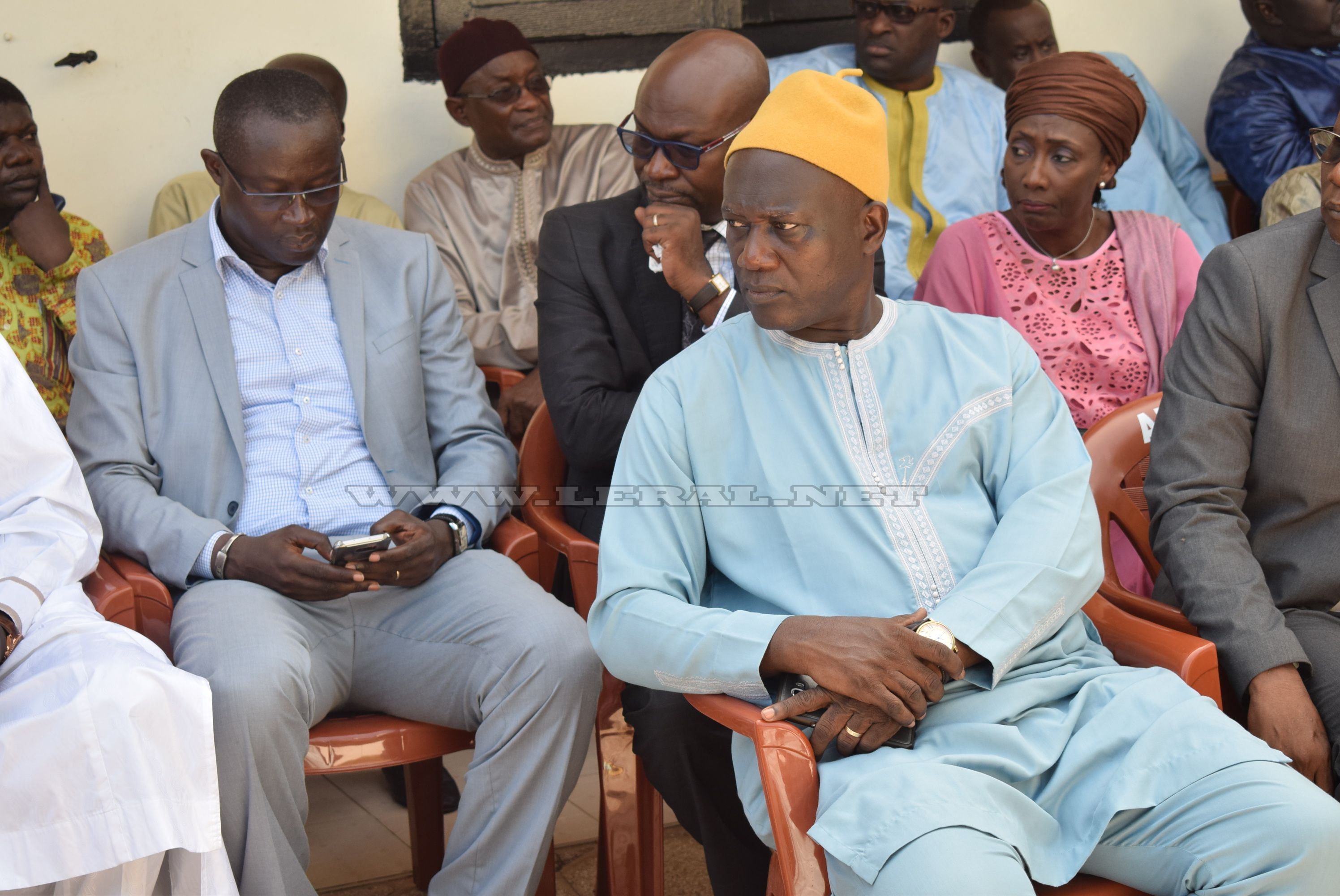 Photos : la levée du corps de Laye Bamba Seck, le père de Coumba Gawlo Seck