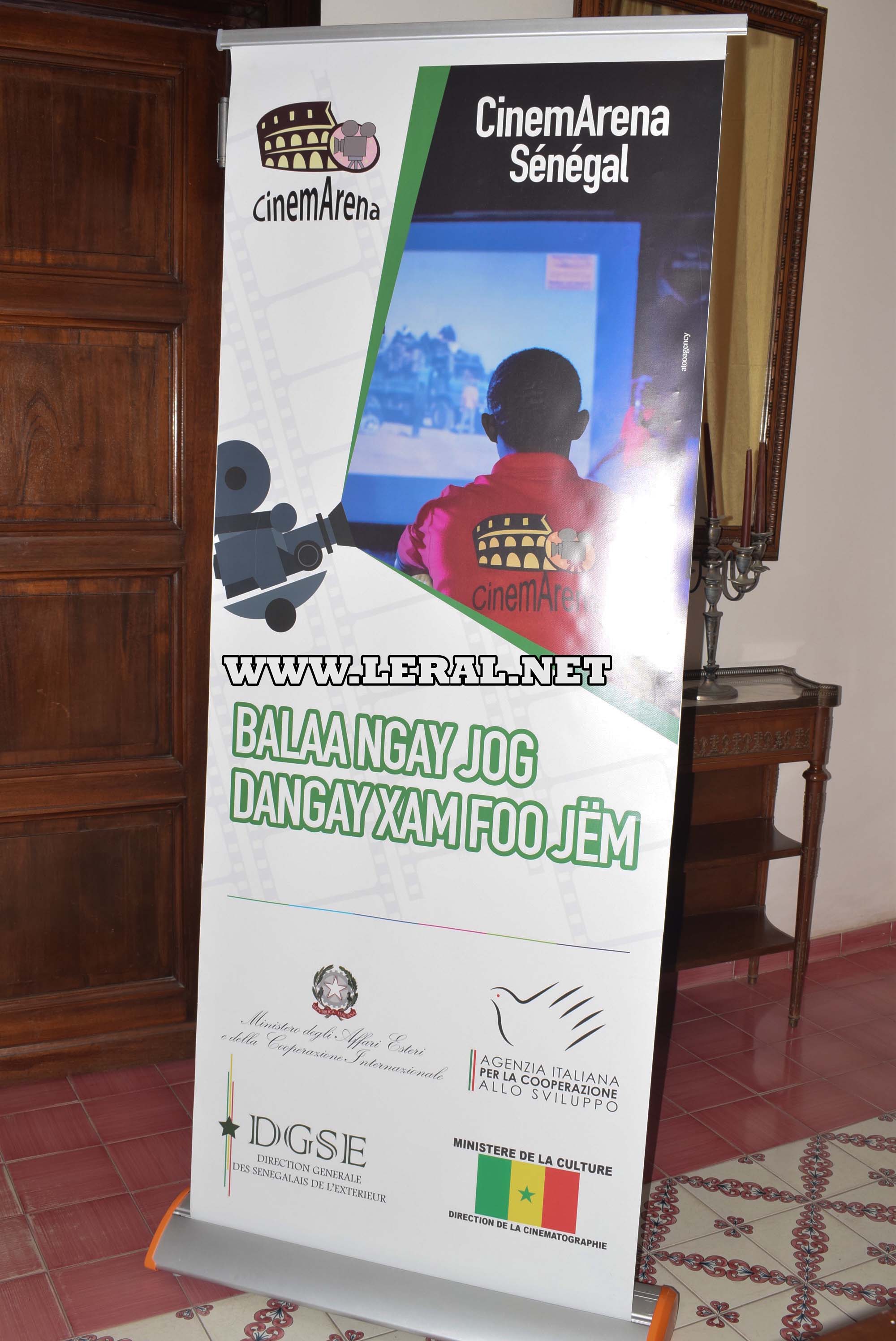 Photos : Lancement du projet CINEMARENA, un cinéma italien pour sensibiliser sur la migration irrégulière
