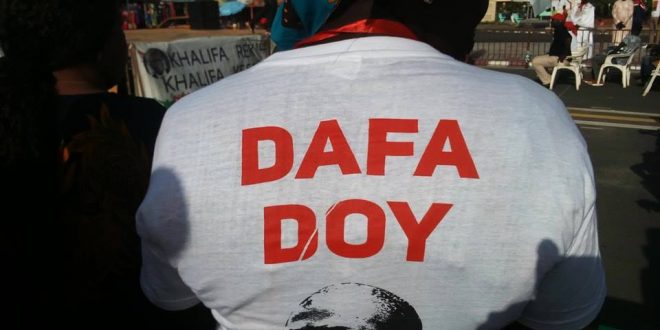 Photos- Grand rassemblement à la Médina pour la libération de Khalifa Sall Photos- Grand rassemblement à la Médina pour la libération de Khalifa Sall