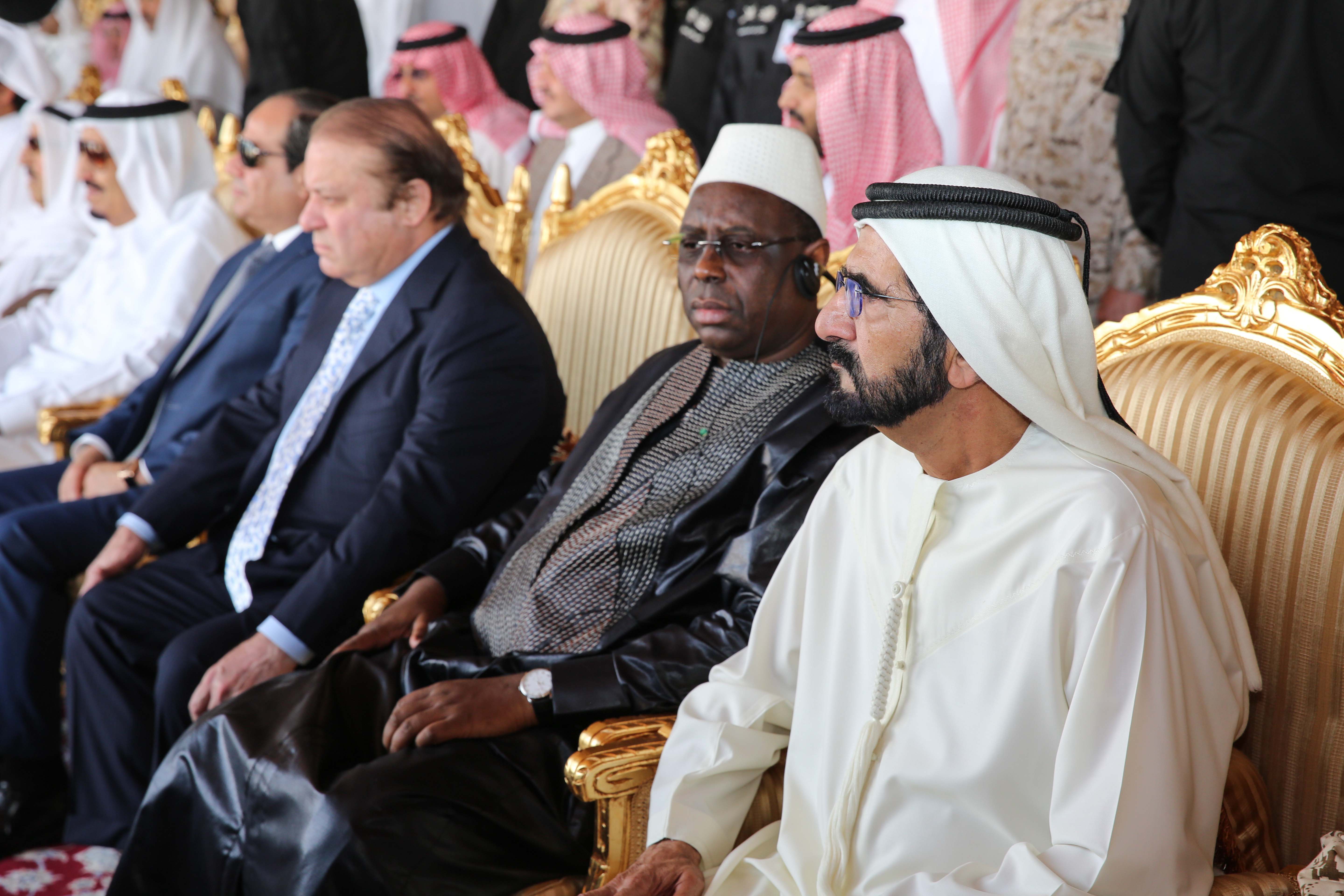 Arabie Saoudite: Macky Sall à la cérémonie de clôture des manœuvres "Tonnerre du nord" (images) Arabie Saoudite: Macky Sall à la cérémonie de clôture des manœuvres "Tonnerre du nord" (images)